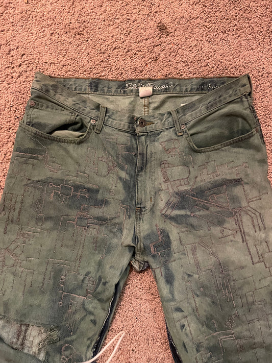 Circuit Board denim